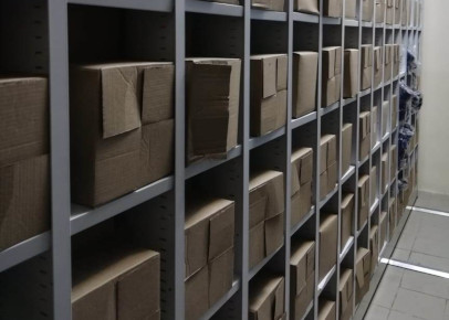 Стеллажи ячеистые для ПВЗ