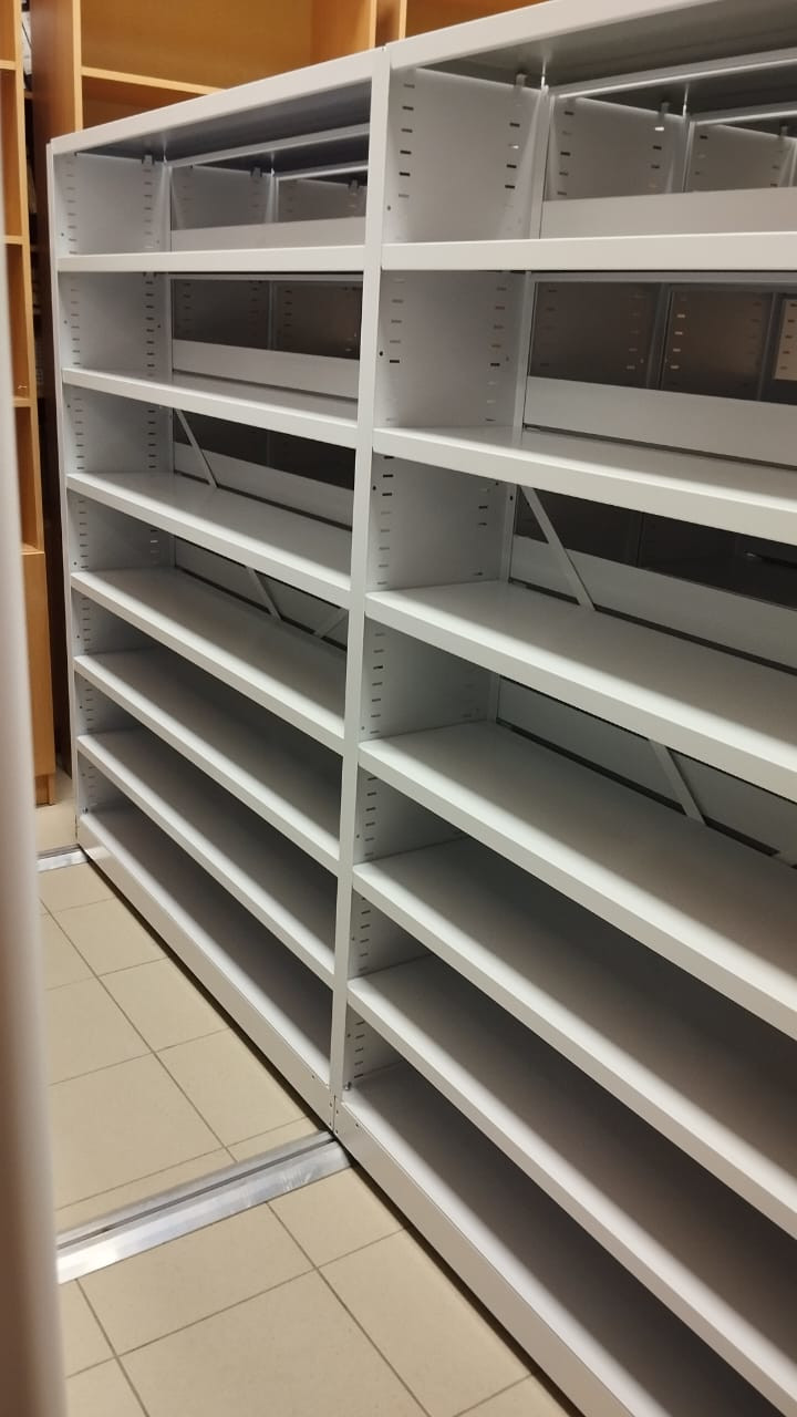 Архивные шкафы рельсовые для ЗАГС